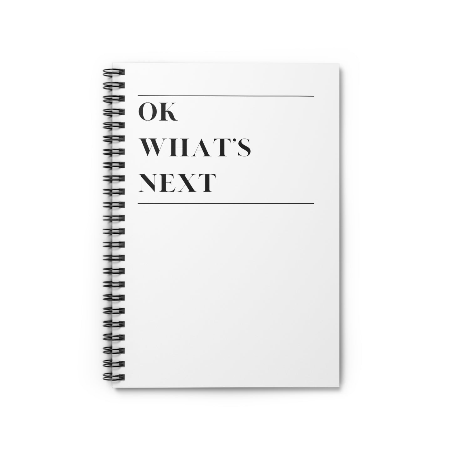 OK, What’s Next? Personalized West Wing Journal – Motivational Notebook for Fans of Political Drama and Leadership Goals