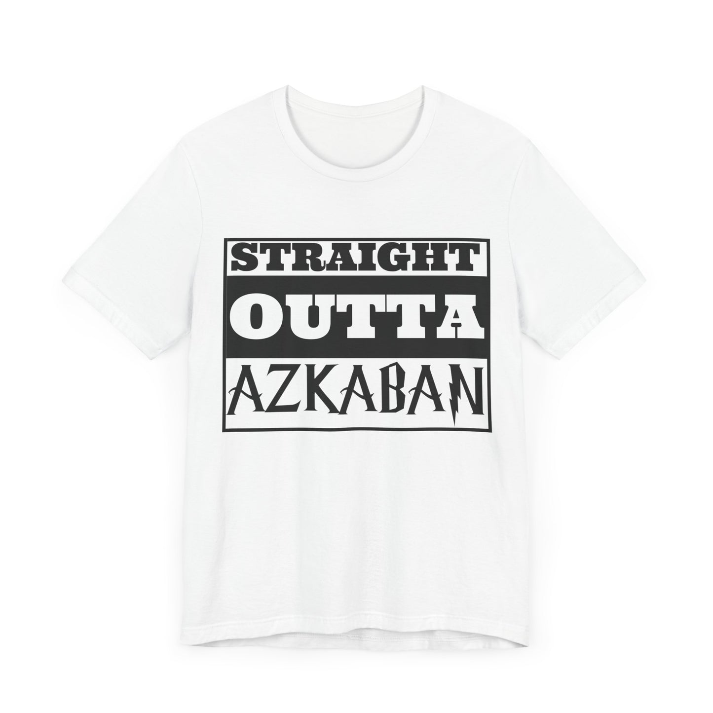 Straight Outta Azkaban T-Shirt – Funny Wizard-Inspired Tee for Potterheads and Fantasy Fans