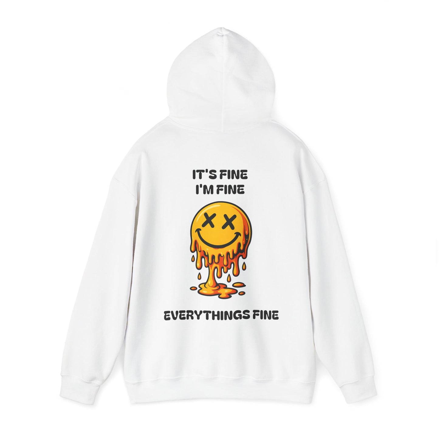 It’s Fine I’m Fine Everything Is Fine Zip Hoodie – Funny Zip Up Sweatshirt