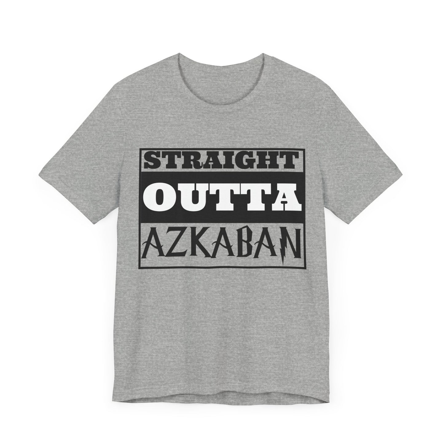 Straight Outta Azkaban T-Shirt – Funny Wizard-Inspired Tee for Potterheads and Fantasy Fans