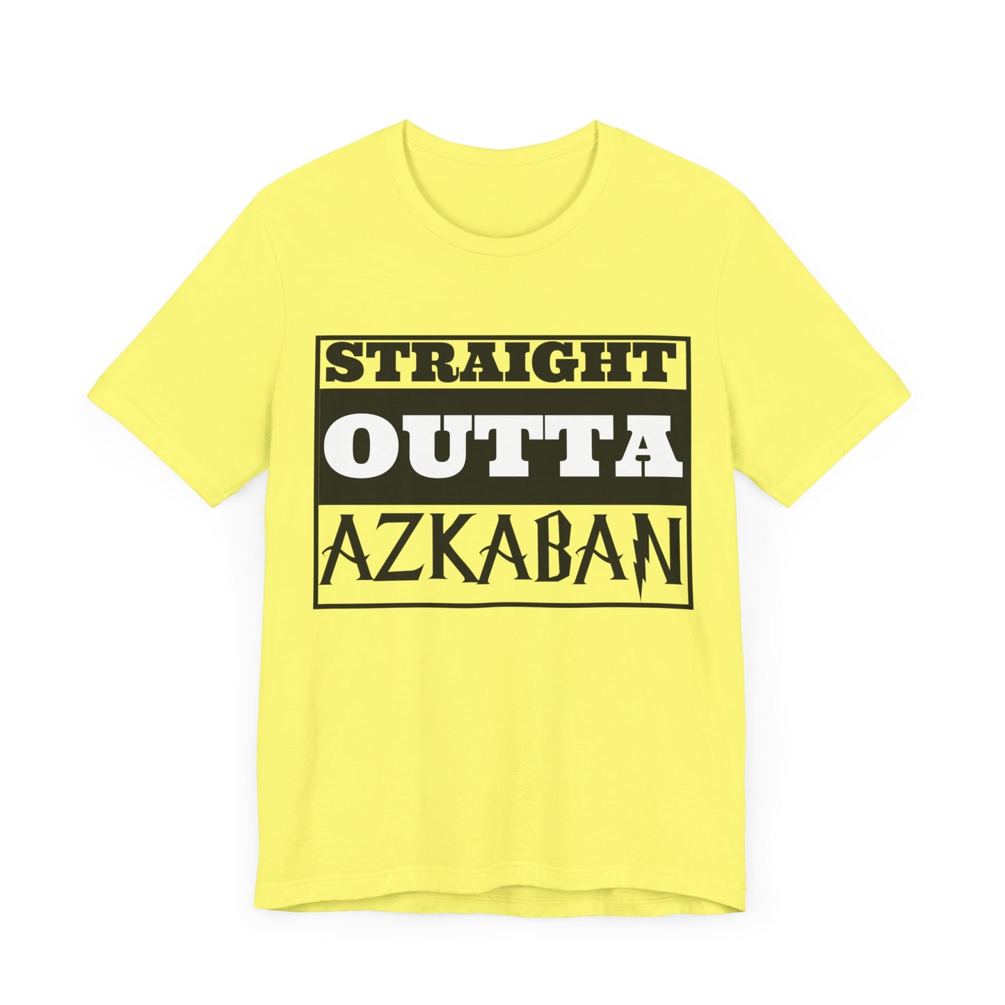 Straight Outta Azkaban T-Shirt – Funny Wizard-Inspired Tee for Potterheads and Fantasy Fans