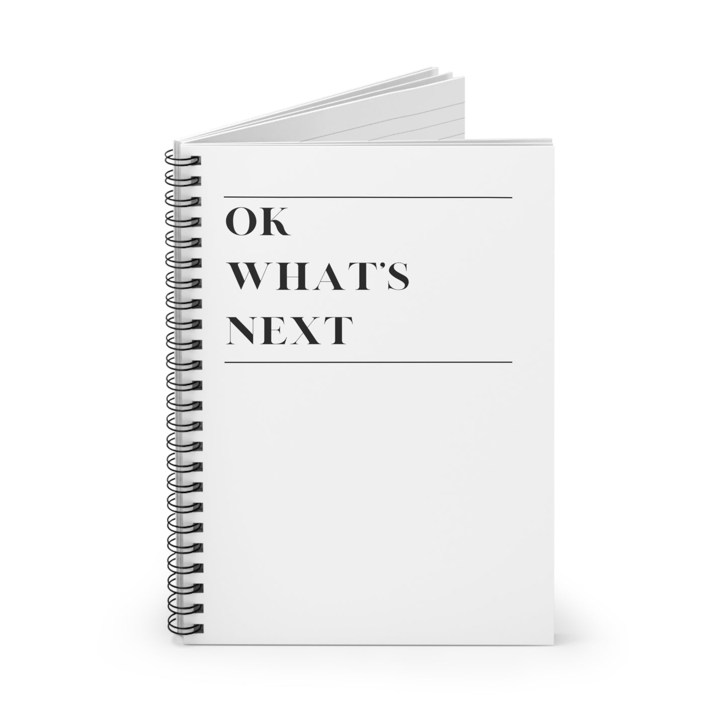 OK, What’s Next? Personalized West Wing Journal – Motivational Notebook for Fans of Political Drama and Leadership Goals