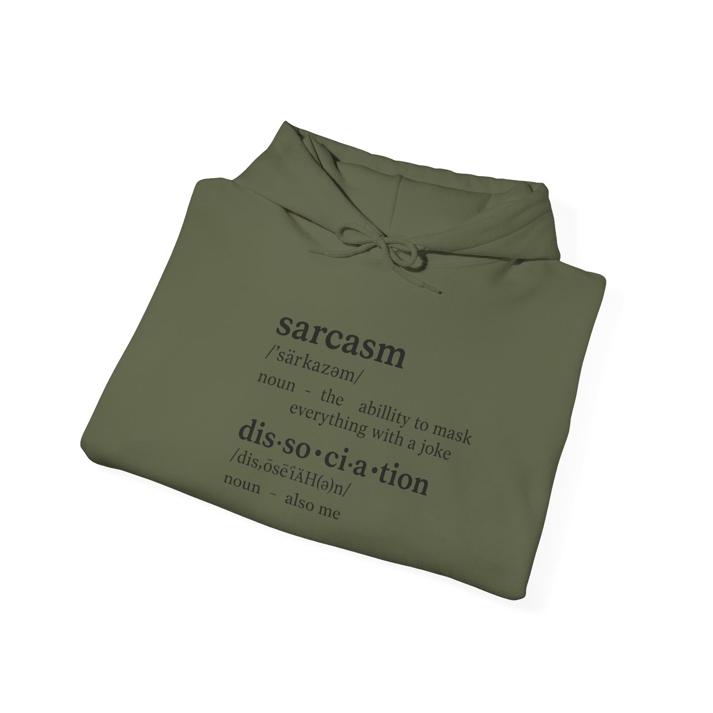 Sarcasm is My First Language Hoodie β Funny Unisex Sweatshirt for Burnt-Out Brains
