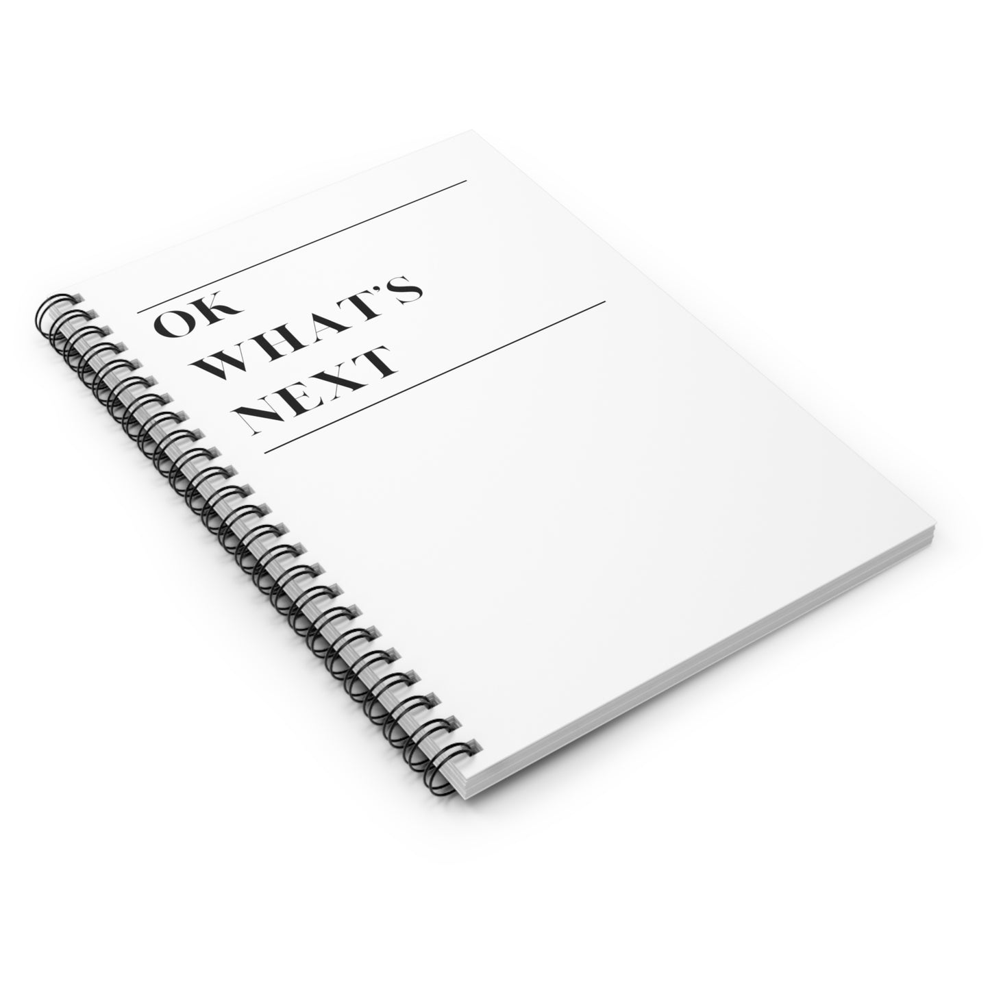 OK, What’s Next? Personalized West Wing Journal – Motivational Notebook for Fans of Political Drama and Leadership Goals