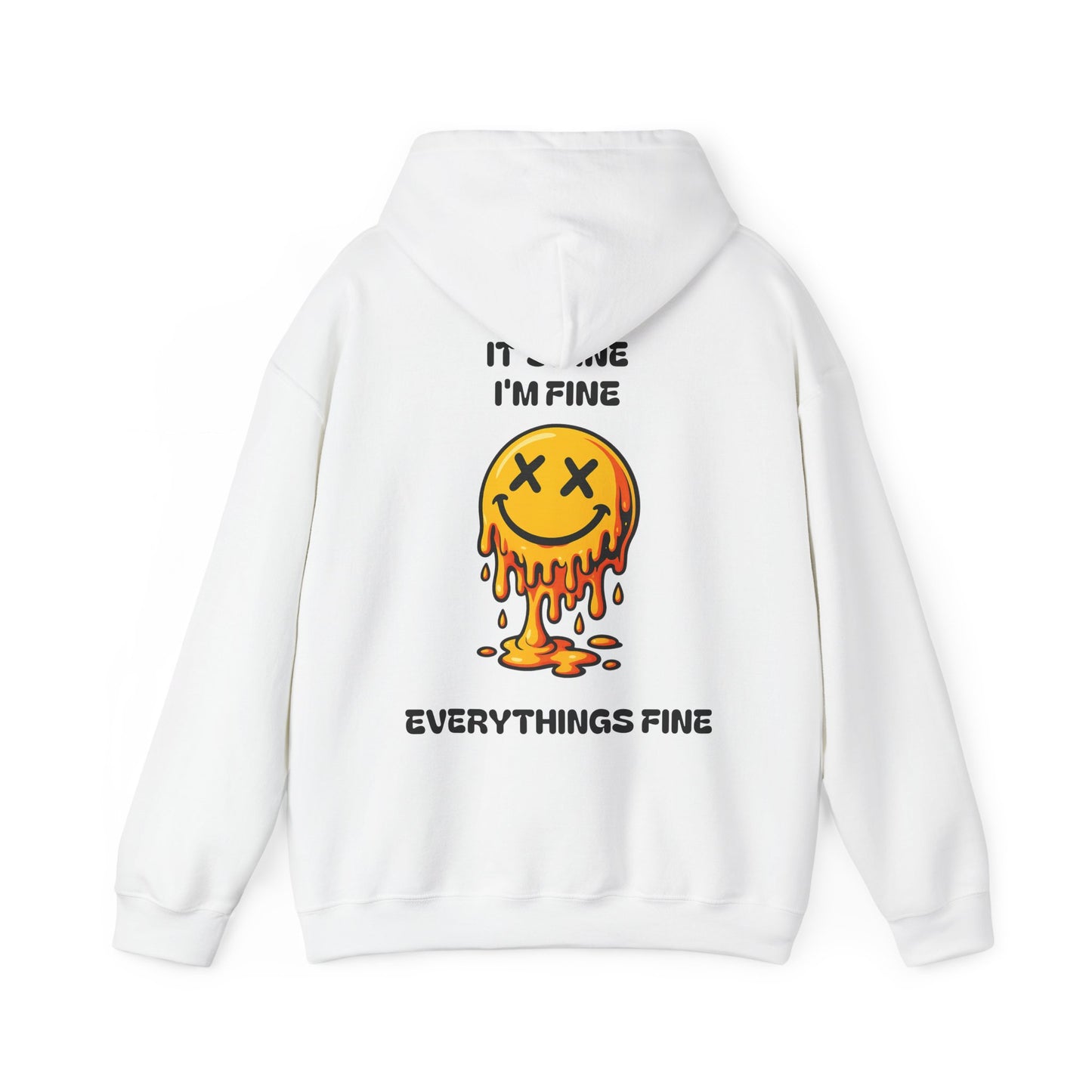It’s Fine I’m Fine Everything Is Fine Zip Hoodie – Funny Zip Up Sweatshirt