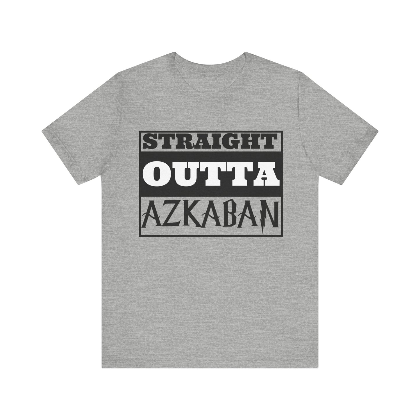 Straight Outta Azkaban T-Shirt – Funny Wizard-Inspired Tee for Potterheads and Fantasy Fans