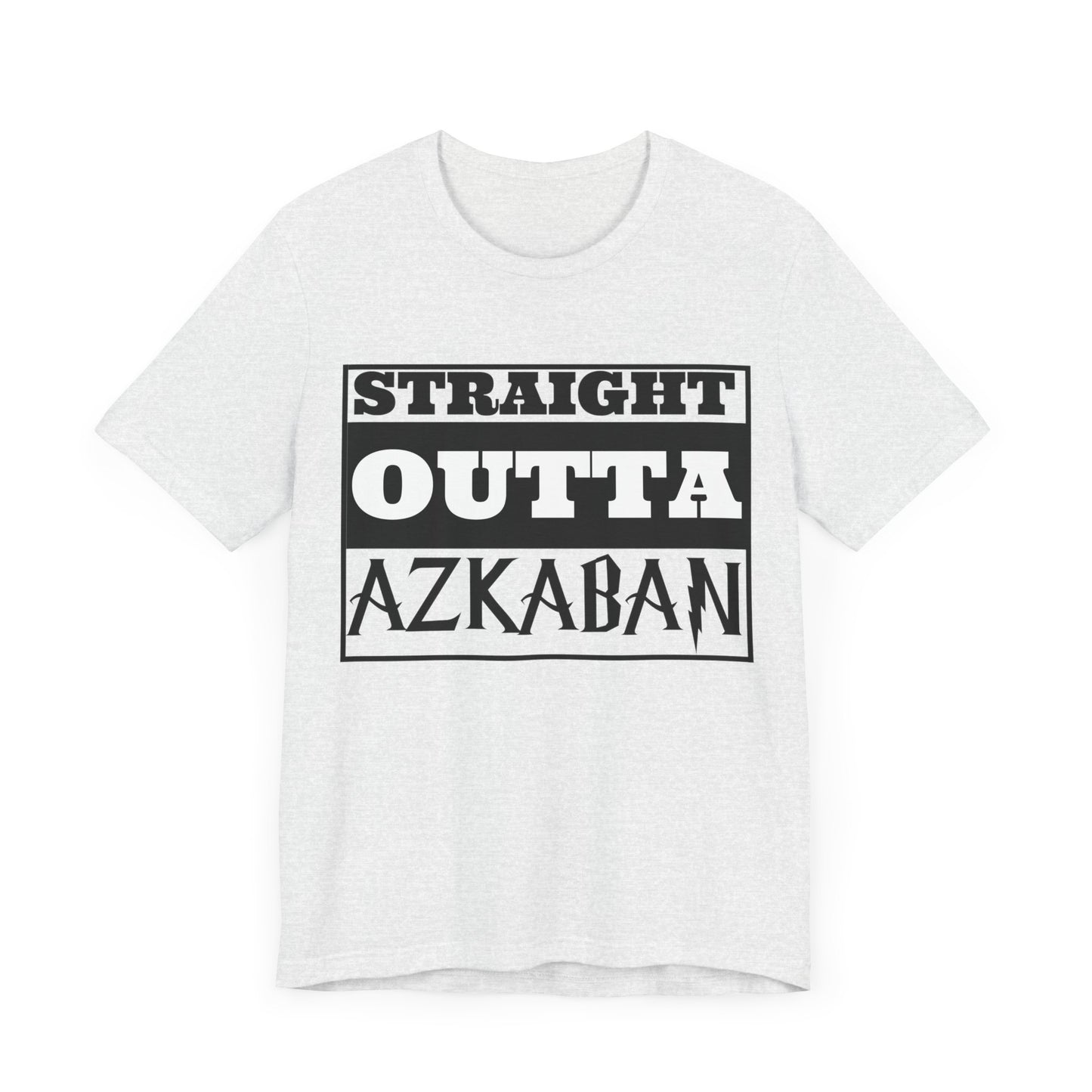 Straight Outta Azkaban T-Shirt – Funny Wizard-Inspired Tee for Potterheads and Fantasy Fans