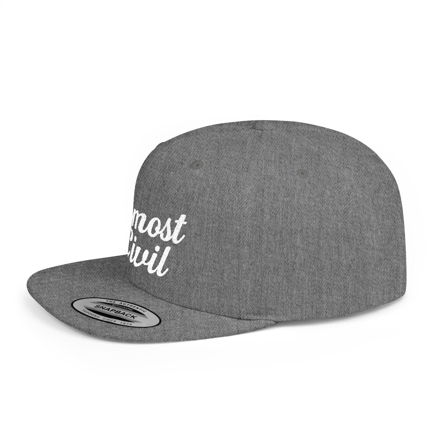 Almost Civil Snapback Hat – Signature Collection Headwear