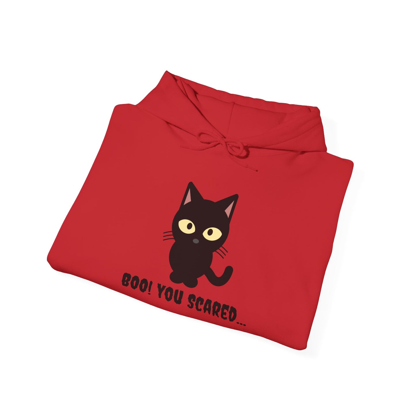 Boo You Scared! Hoodie – Funny Halloween-Inspired Unisex Sweatshirt