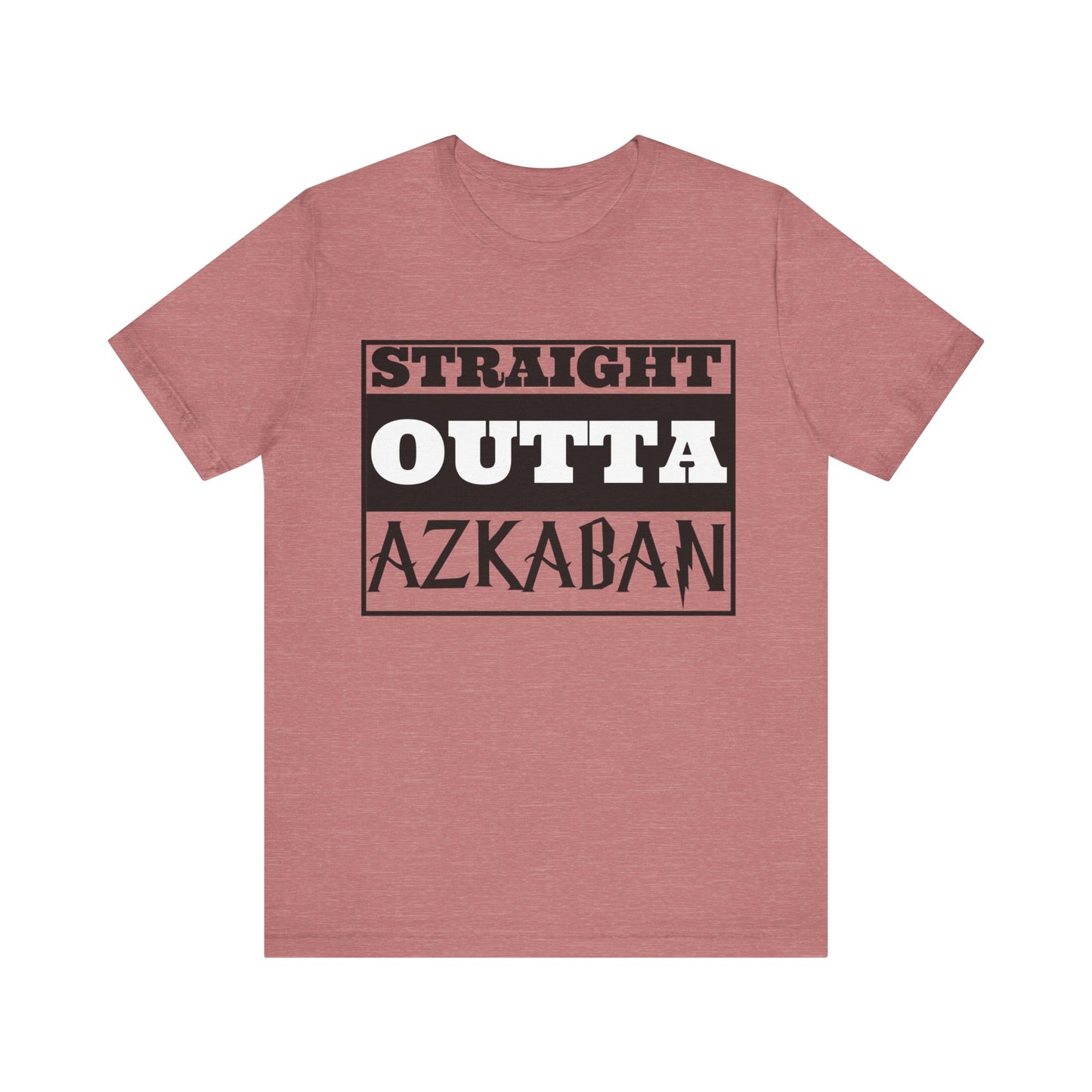 Straight Outta Azkaban T-Shirt – Funny Wizard-Inspired Tee for Potterheads and Fantasy Fans