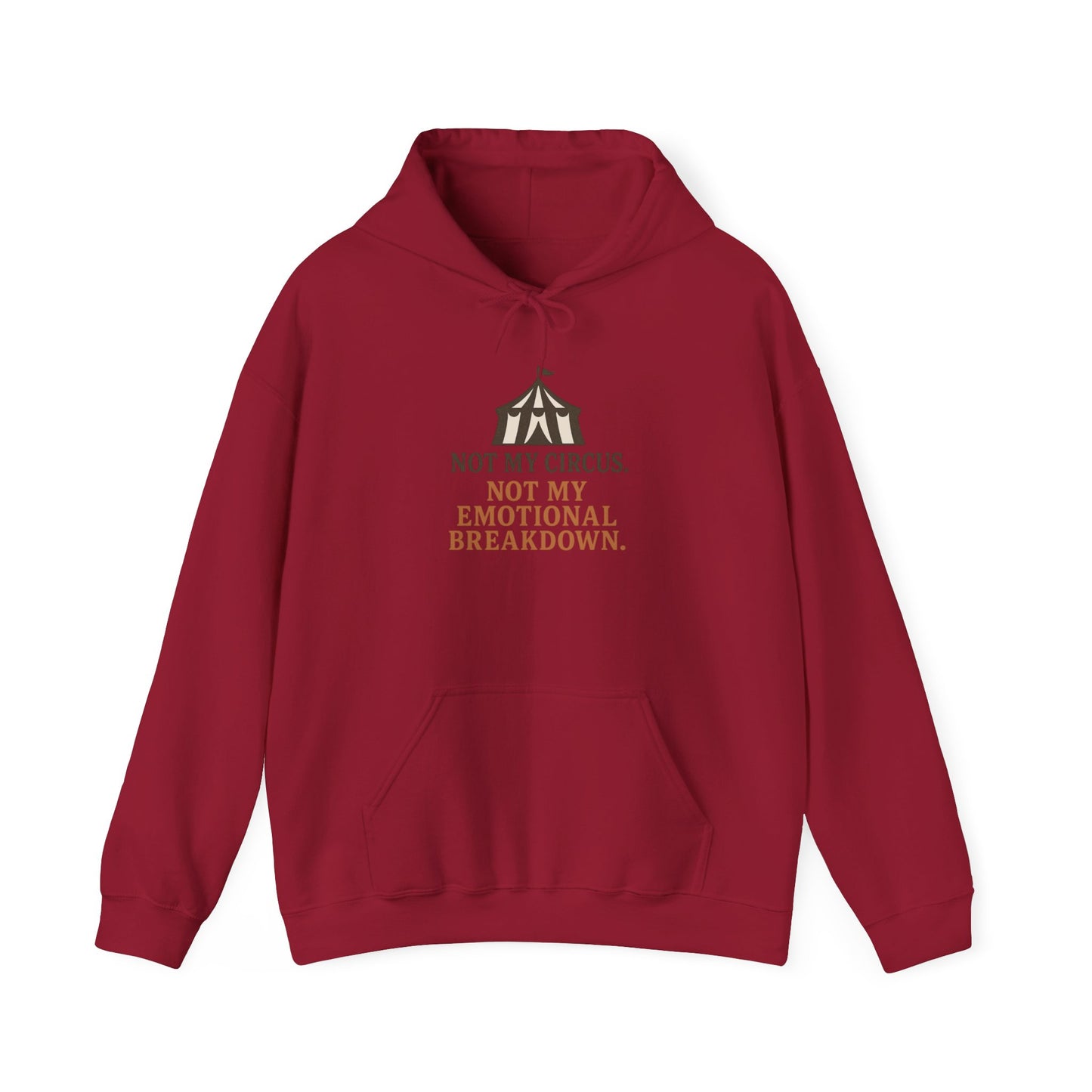 Not My Circus. Not My Emotional Breakdown – Hoodie