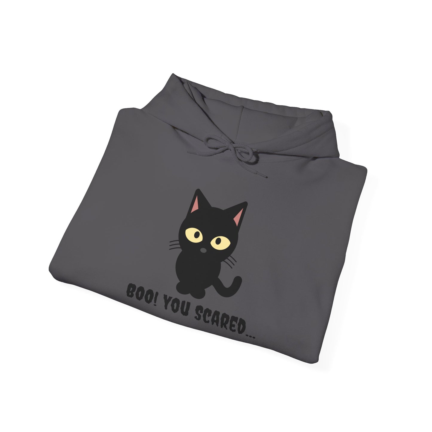 Boo You Scared! Hoodie – Funny Halloween-Inspired Unisex Sweatshirt