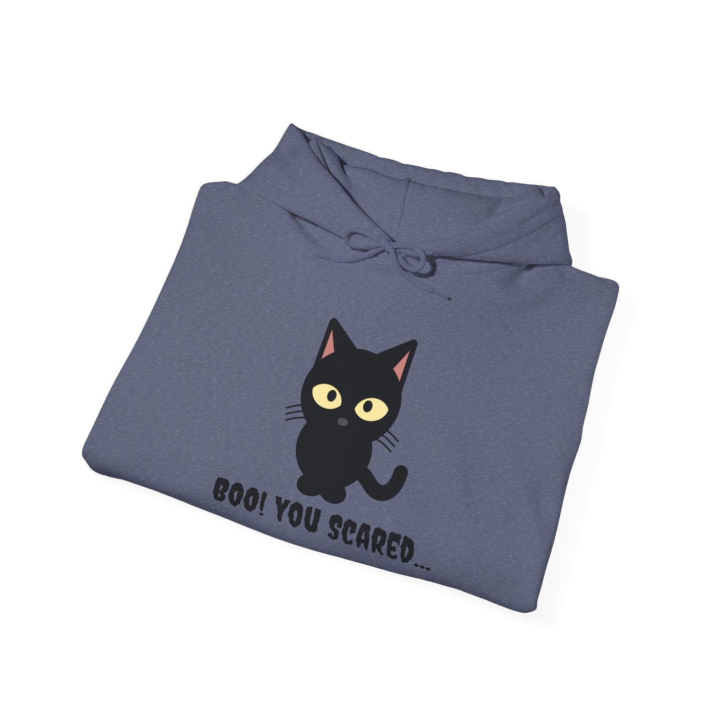 Boo You Scared! Hoodie – Funny Halloween-Inspired Unisex Sweatshirt