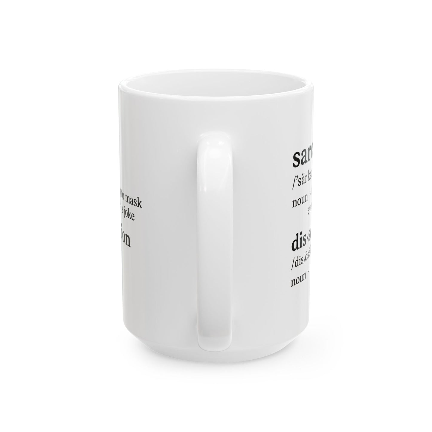 Sarcasm is My First Language Mug – Funny Coffee Cup for Overthinkers and Emotionally Exhausted (11oz & 15oz)