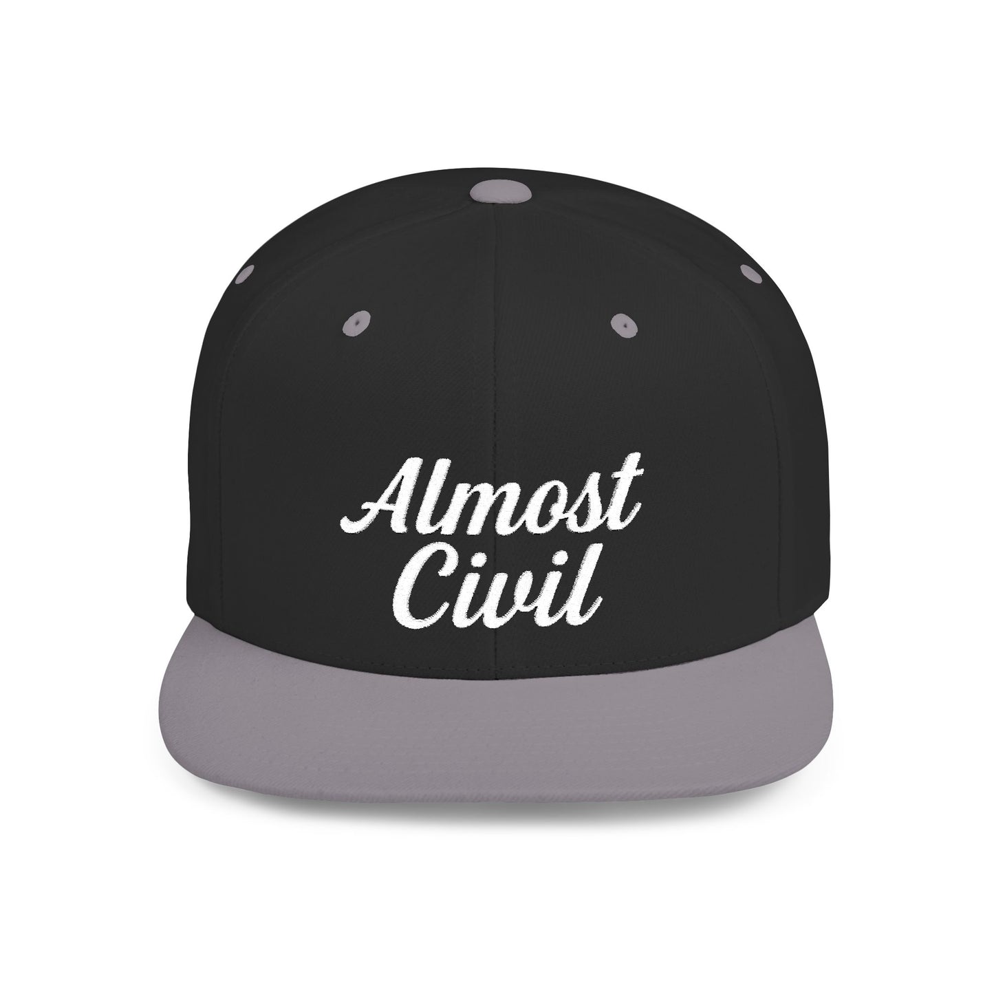 Almost Civil Snapback Hat – Signature Collection Headwear