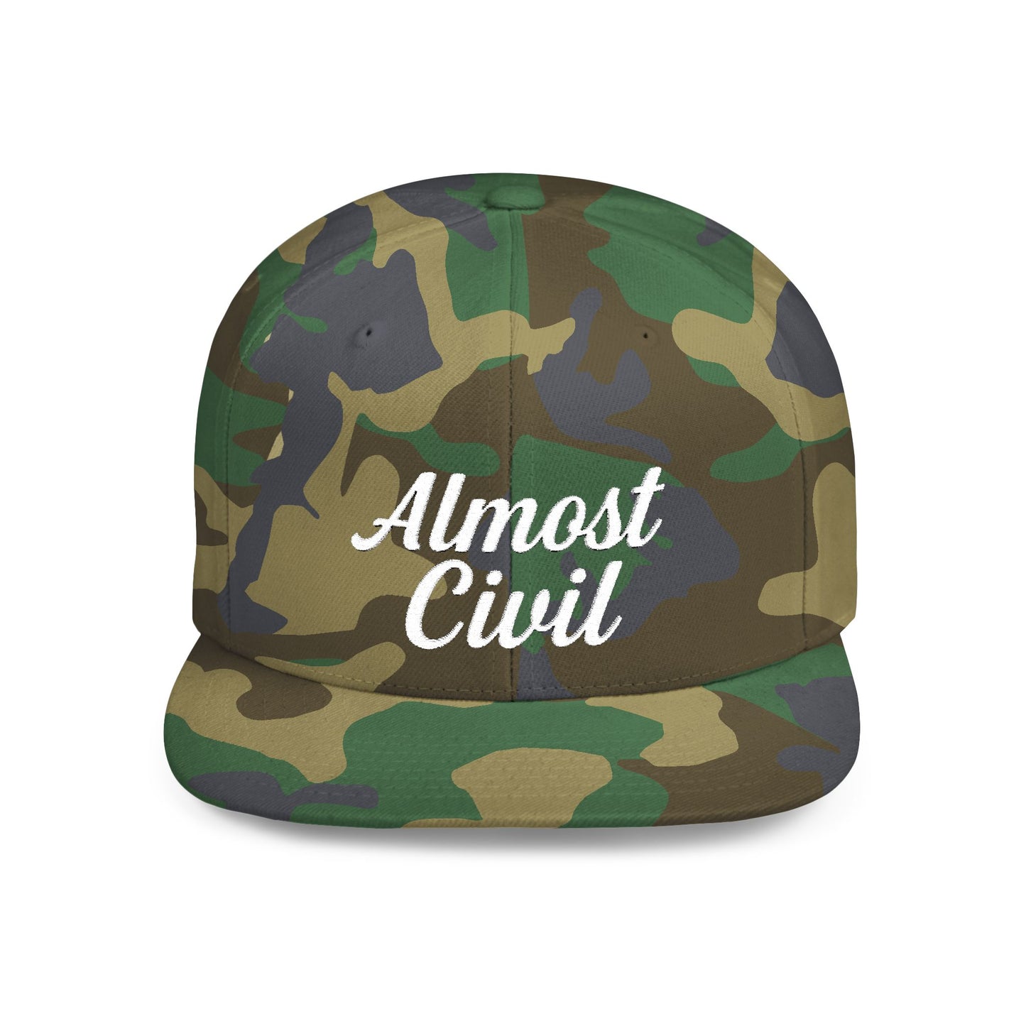 Almost Civil Snapback Hat – Signature Collection Headwear