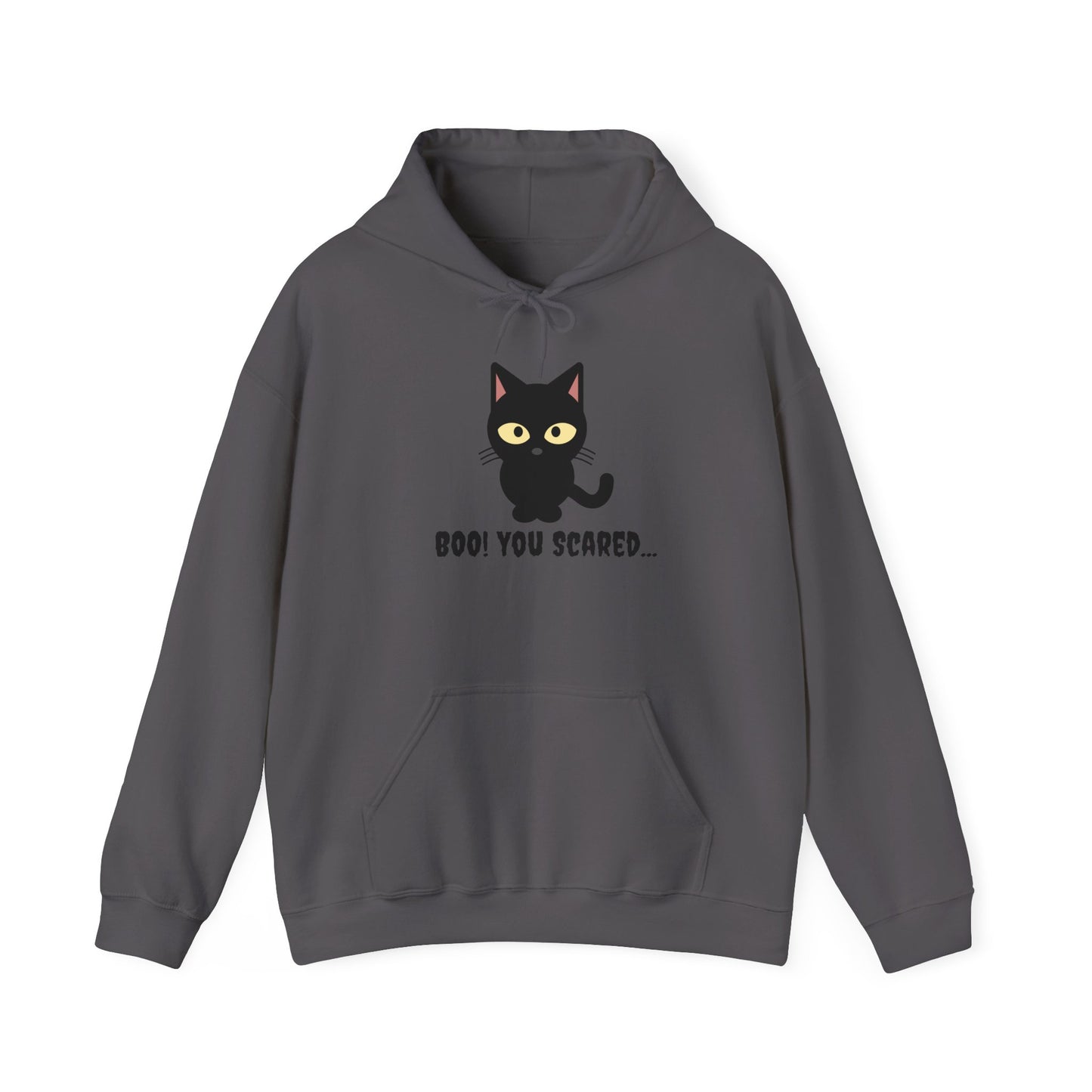 Boo You Scared! Hoodie – Funny Halloween-Inspired Unisex Sweatshirt