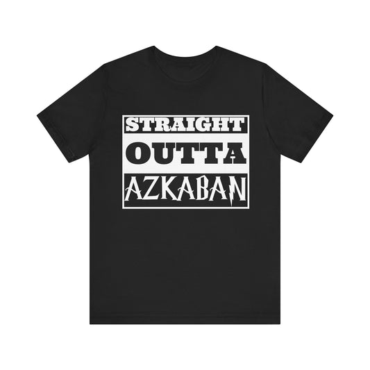 Straight Outta Azkaban T-Shirt – Funny Wizard-Inspired Tee for Potterheads and Fantasy Fans
