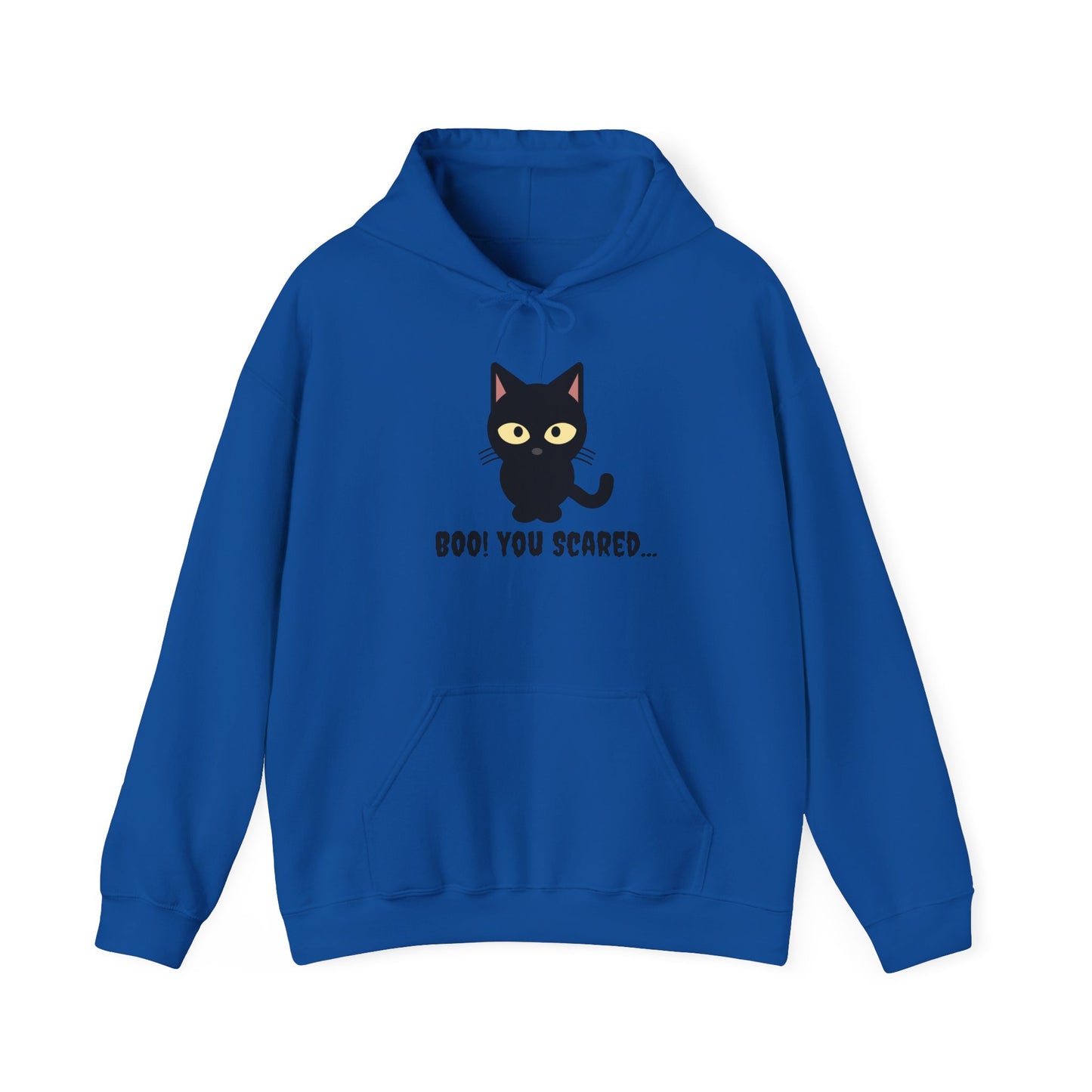 Boo You Scared! Hoodie – Funny Halloween-Inspired Unisex Sweatshirt