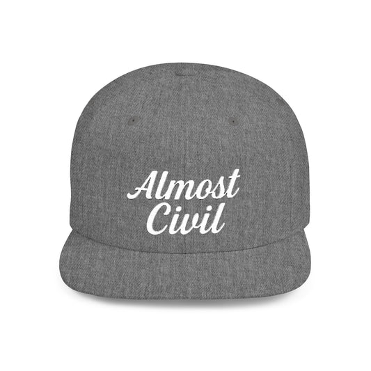 Almost Civil Snapback Hat – Signature Collection Headwear