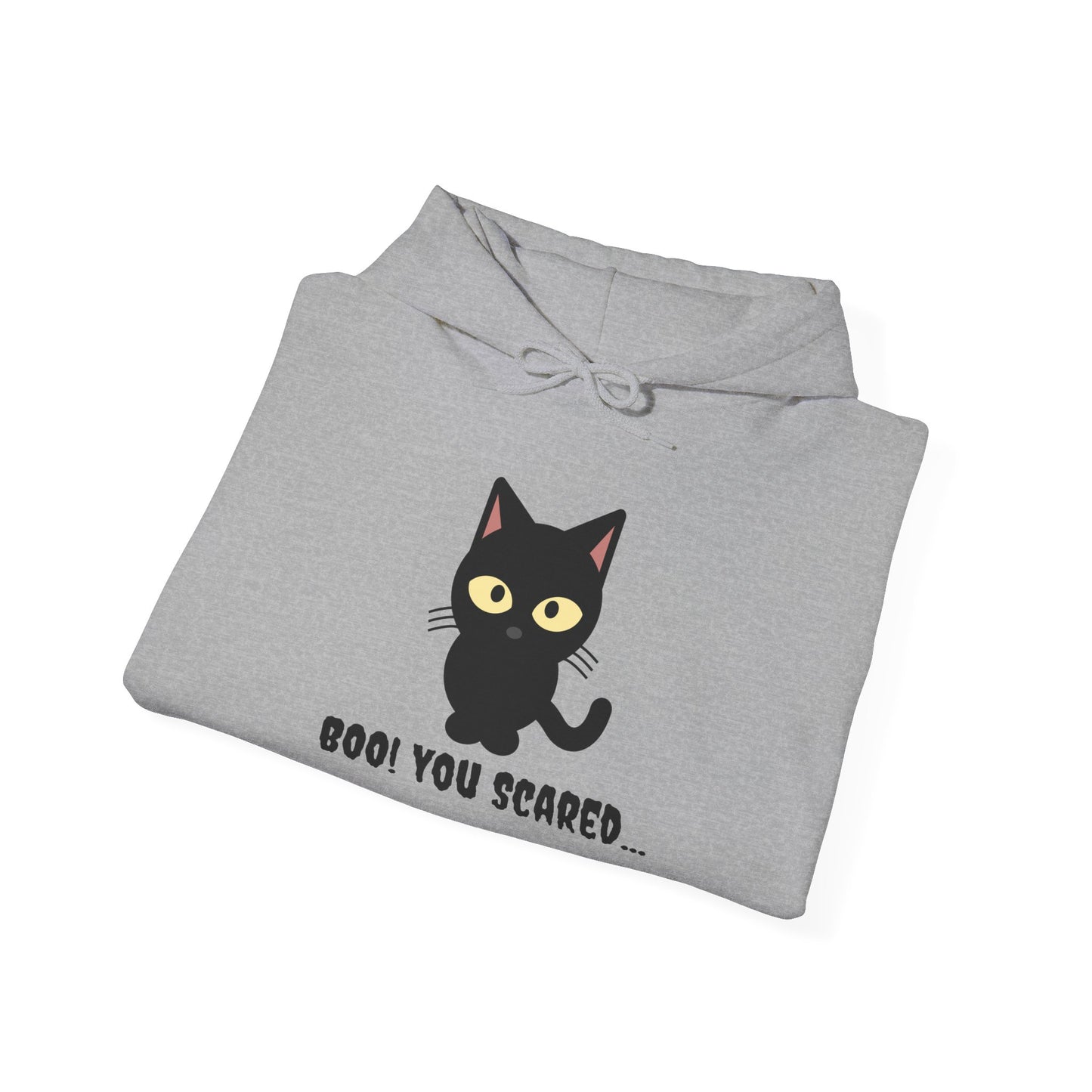 Boo You Scared! Hoodie – Funny Halloween-Inspired Unisex Sweatshirt