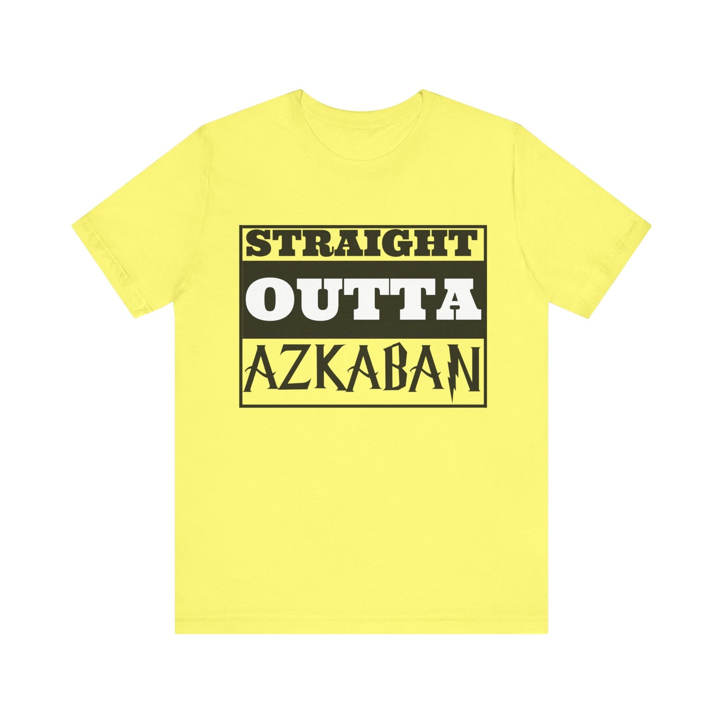 Straight Outta Azkaban T-Shirt – Funny Wizard-Inspired Tee for Potterheads and Fantasy Fans