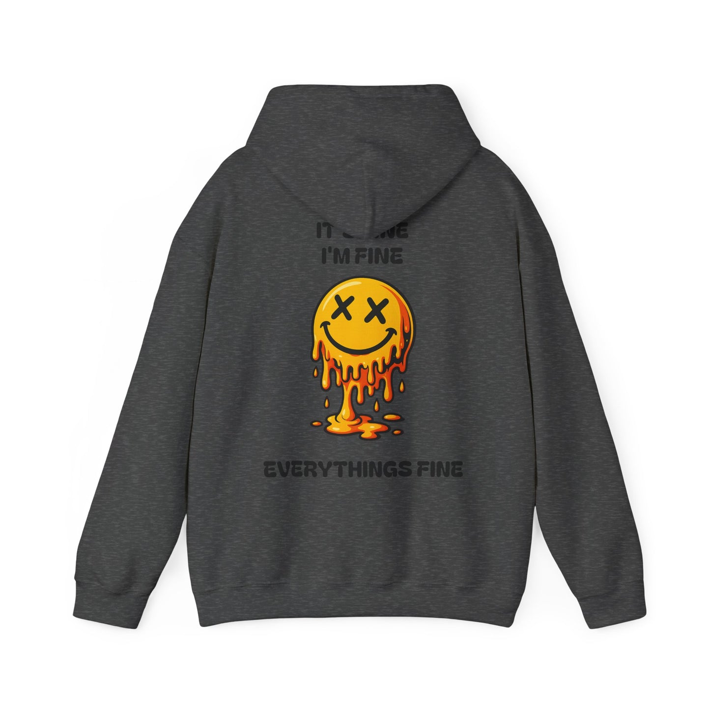 It’s Fine I’m Fine Everything Is Fine Zip Hoodie – Funny Zip Up Sweatshirt