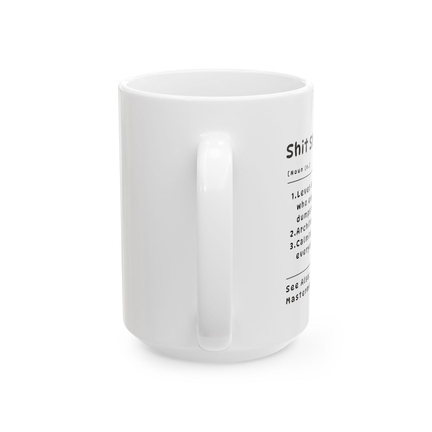 Shit Show Supervisor Mug – Funny Coffee Cup Gift for Bosses, Coworkers, and Everyday Chaos Managers (11oz / 15oz)