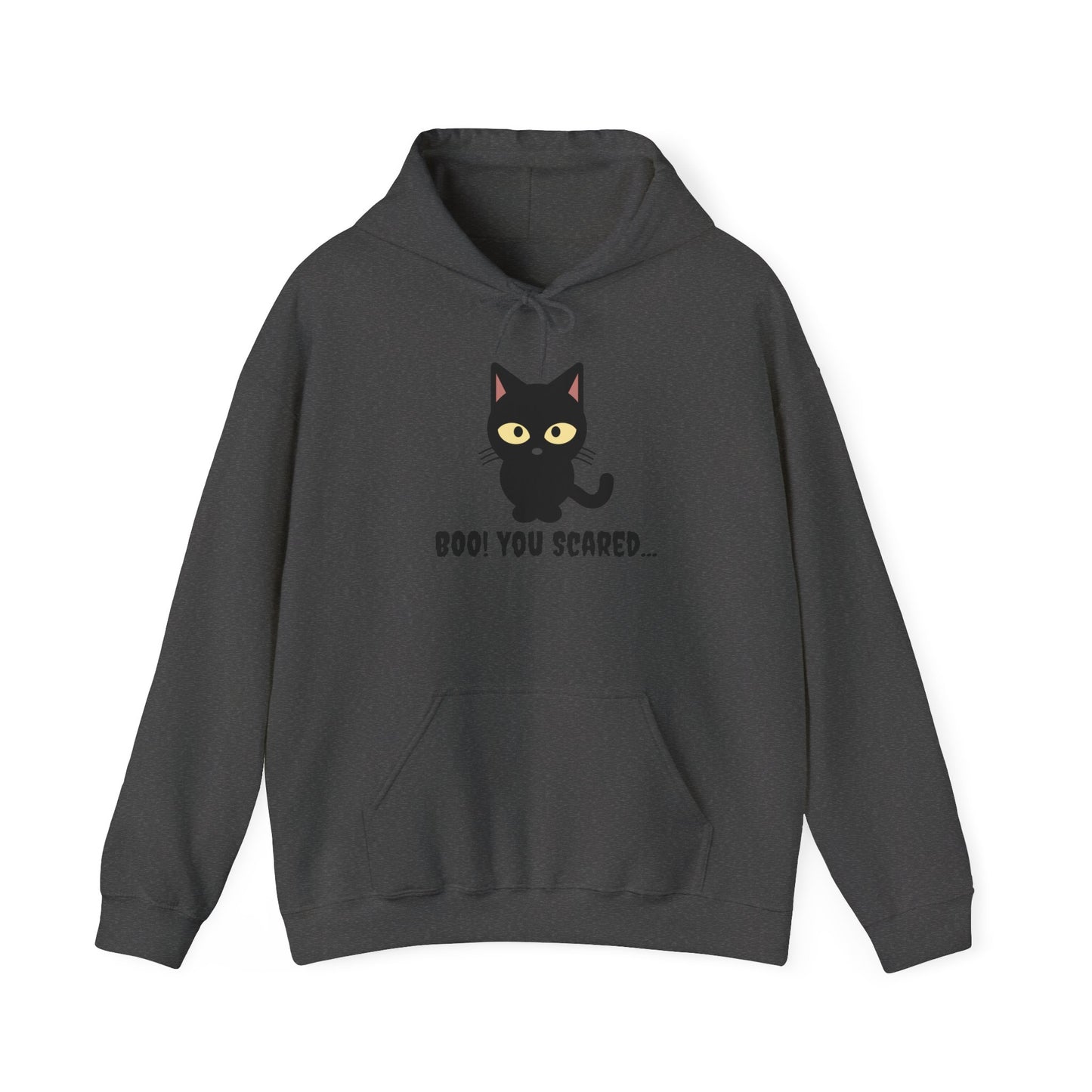 Boo You Scared! Hoodie – Funny Halloween-Inspired Unisex Sweatshirt
