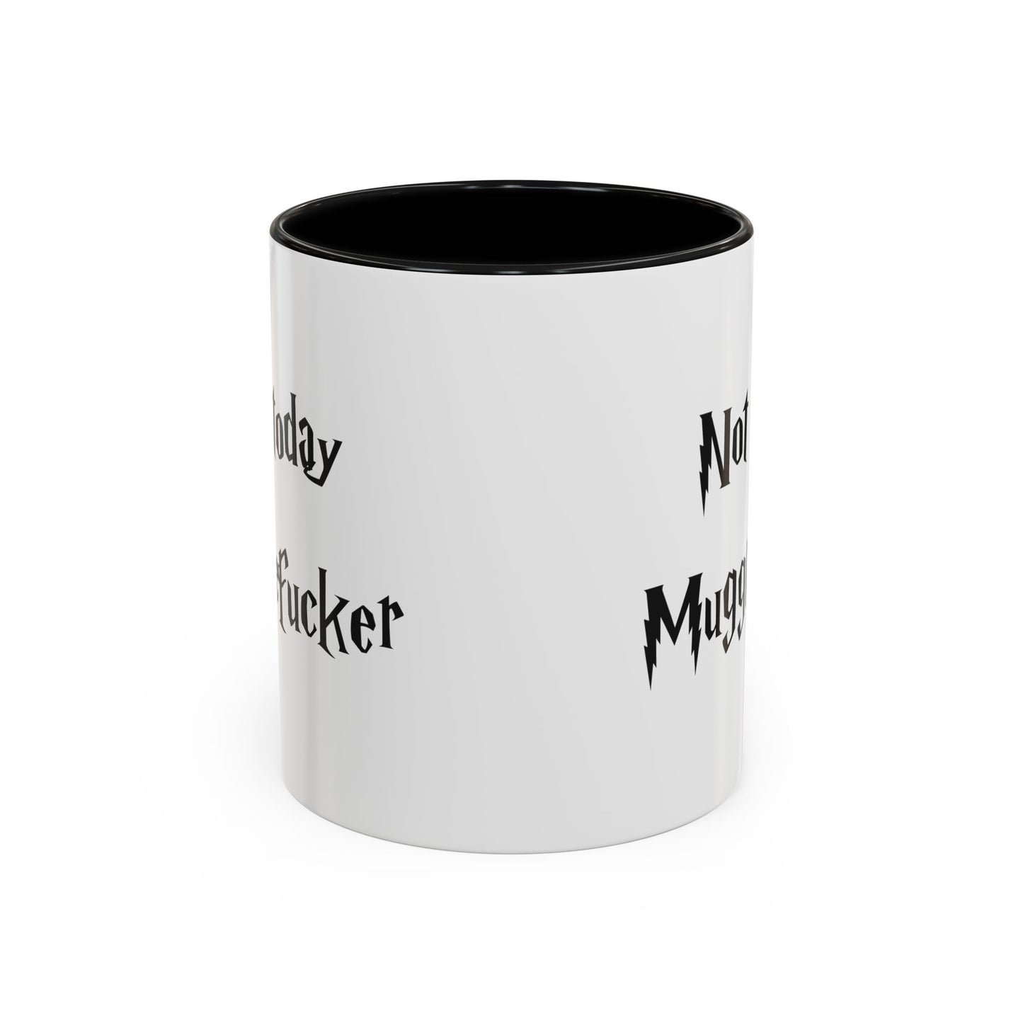 Not Today MuggleF*cker Mug – Funny Wizard-Inspired Fantasy Coffee Cup for Adults