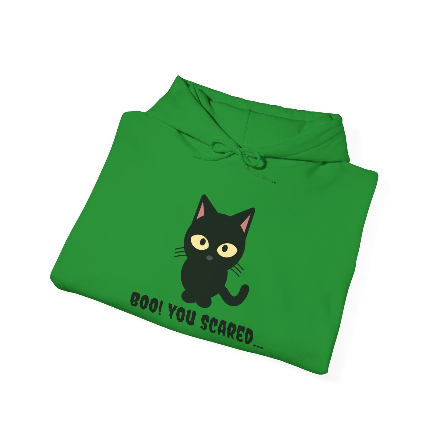 Boo You Scared! Hoodie – Funny Halloween-Inspired Unisex Sweatshirt