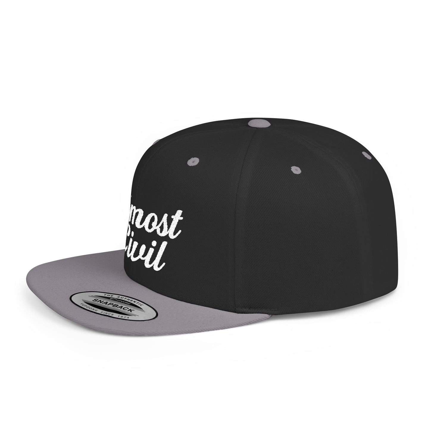 Almost Civil Snapback Hat – Signature Collection Headwear