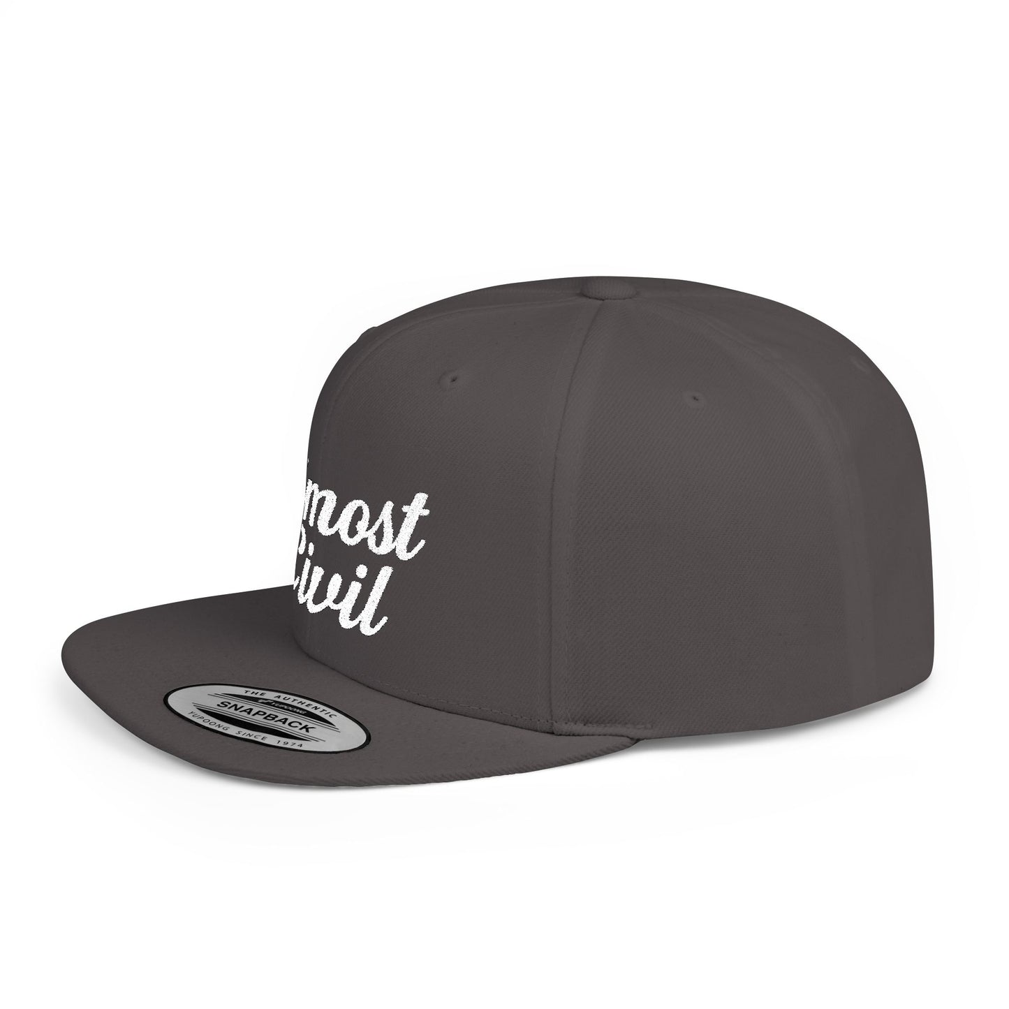 Almost Civil Snapback Hat – Signature Collection Headwear