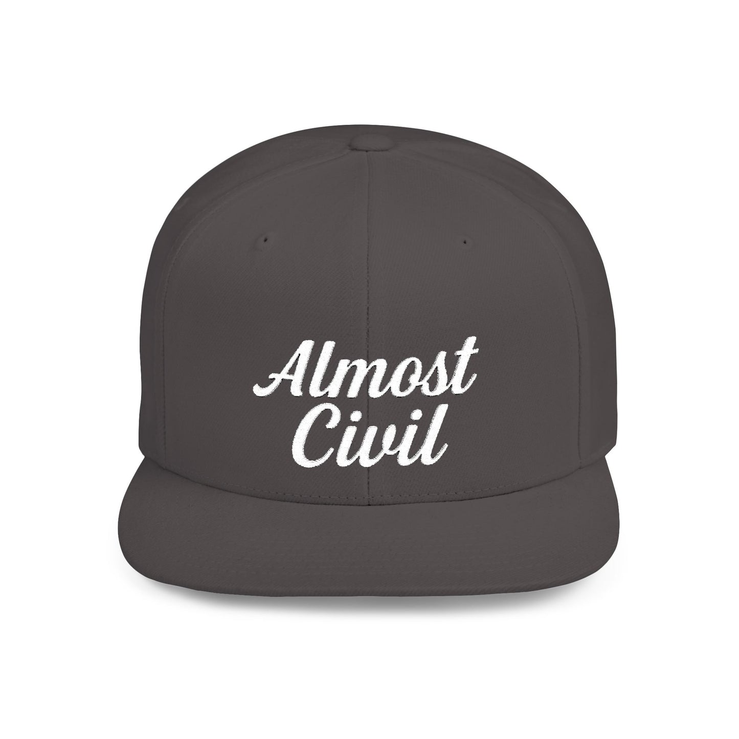 Almost Civil Snapback Hat – Signature Collection Headwear