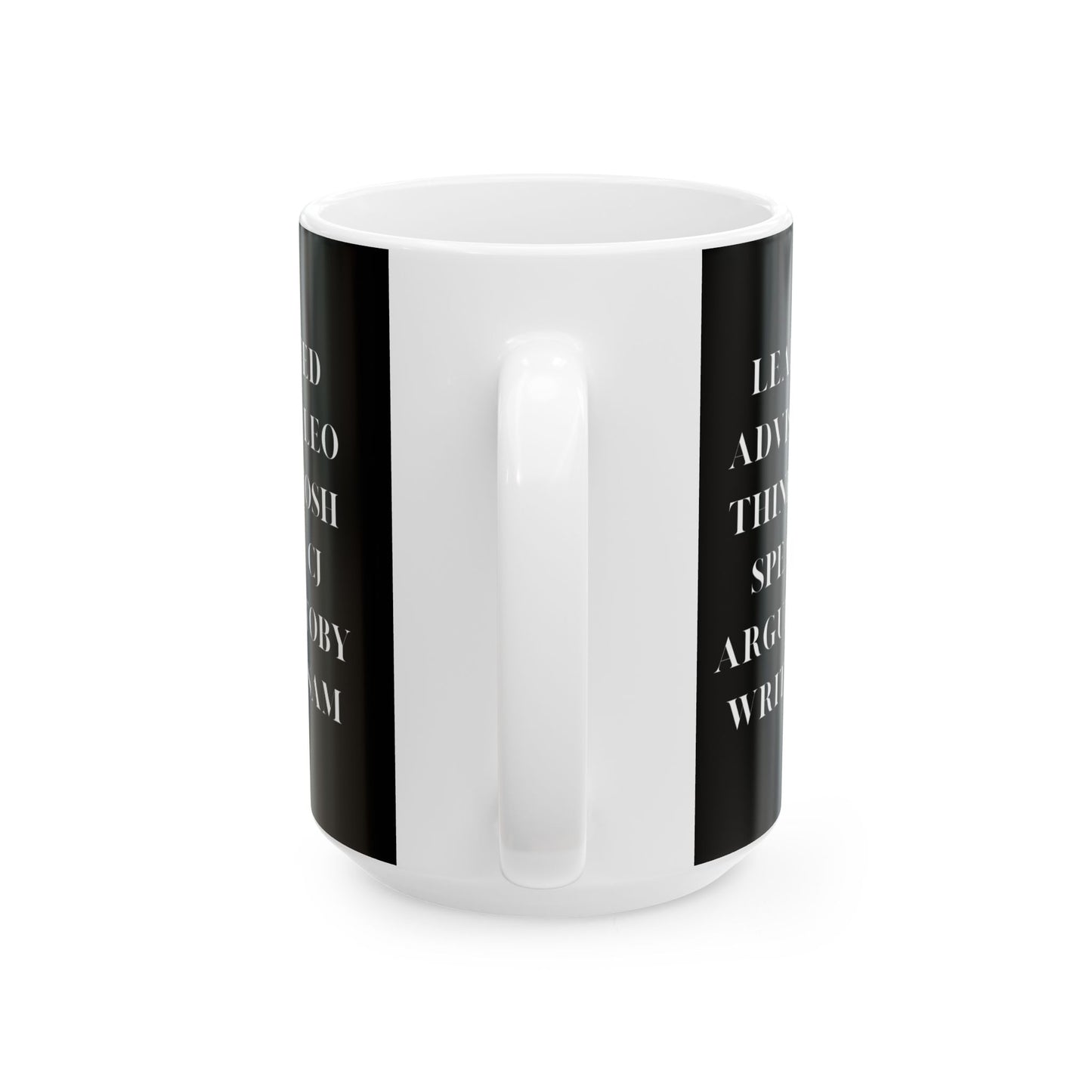 West Wing Mug, Lead Like Jed, West Wing Quotes, West Wing Merch