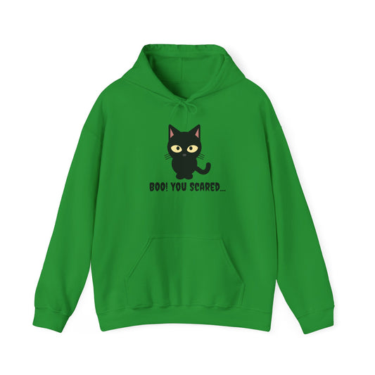Boo You Scared! Hoodie – Funny Halloween-Inspired Unisex Sweatshirt