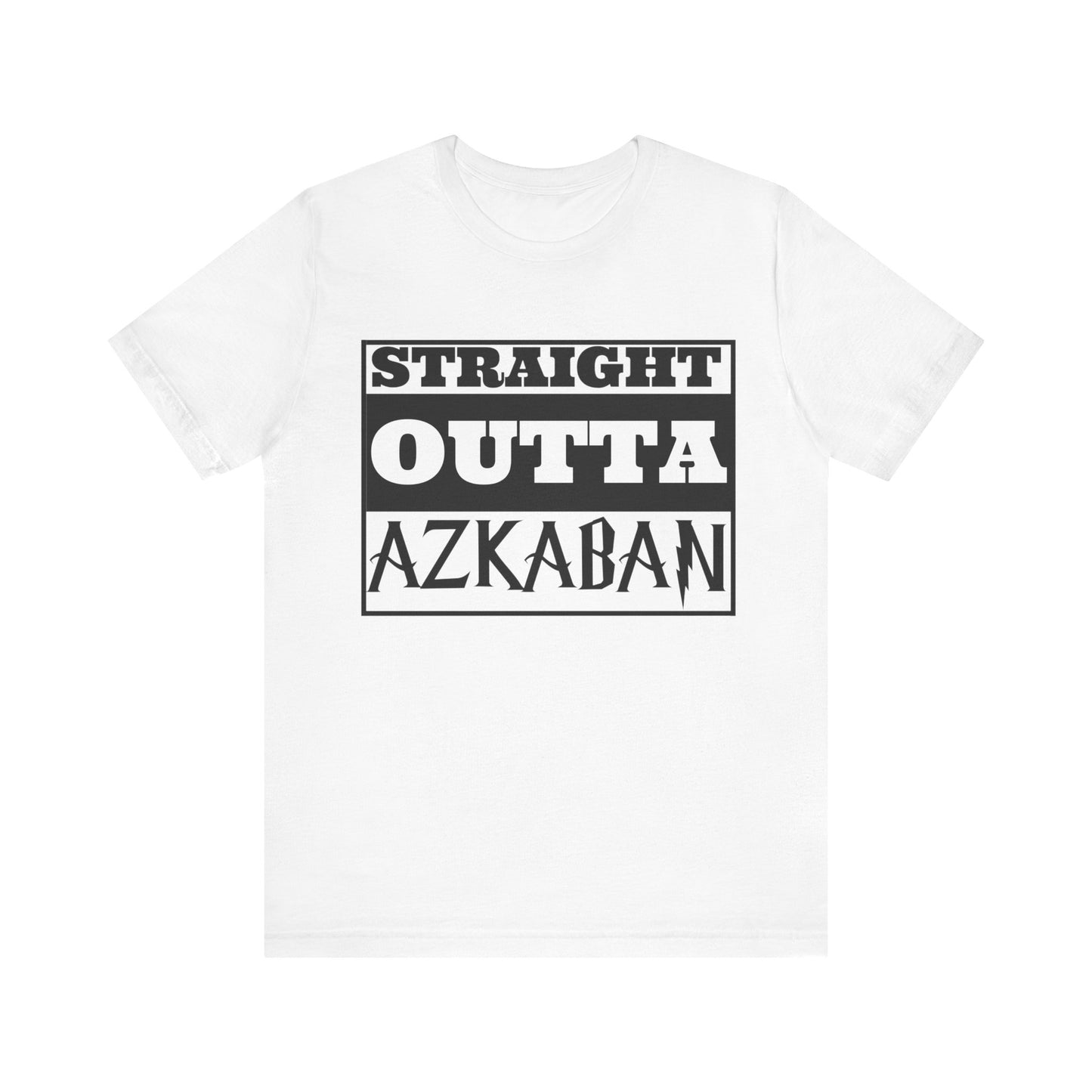 Straight Outta Azkaban T-Shirt – Funny Wizard-Inspired Tee for Potterheads and Fantasy Fans