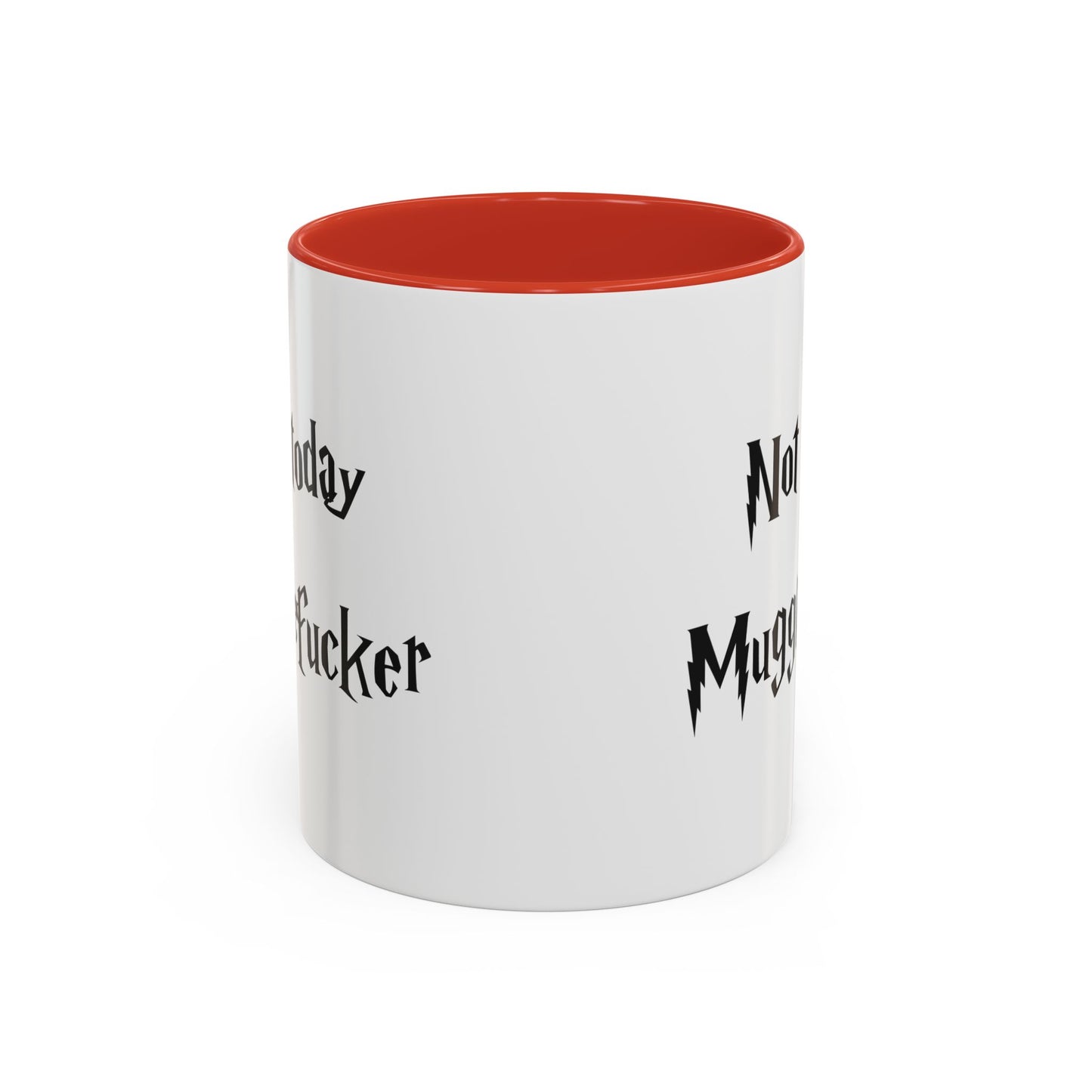 Not Today MuggleF*cker Mug – Funny Wizard-Inspired Fantasy Coffee Cup for Adults