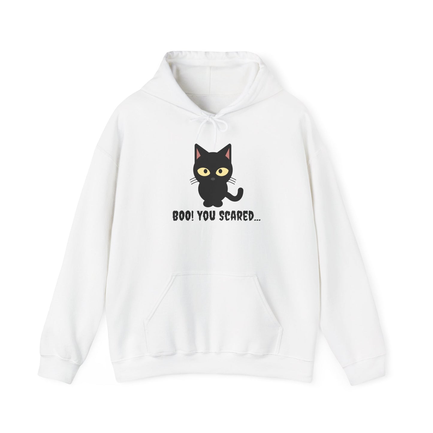 Boo You Scared! Hoodie – Funny Halloween-Inspired Unisex Sweatshirt