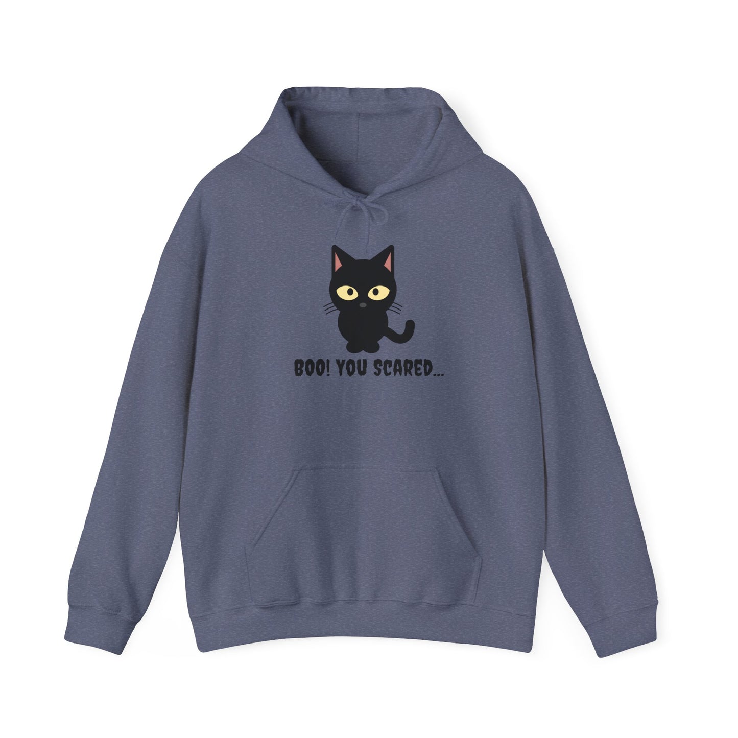 Boo You Scared! Hoodie – Funny Halloween-Inspired Unisex Sweatshirt