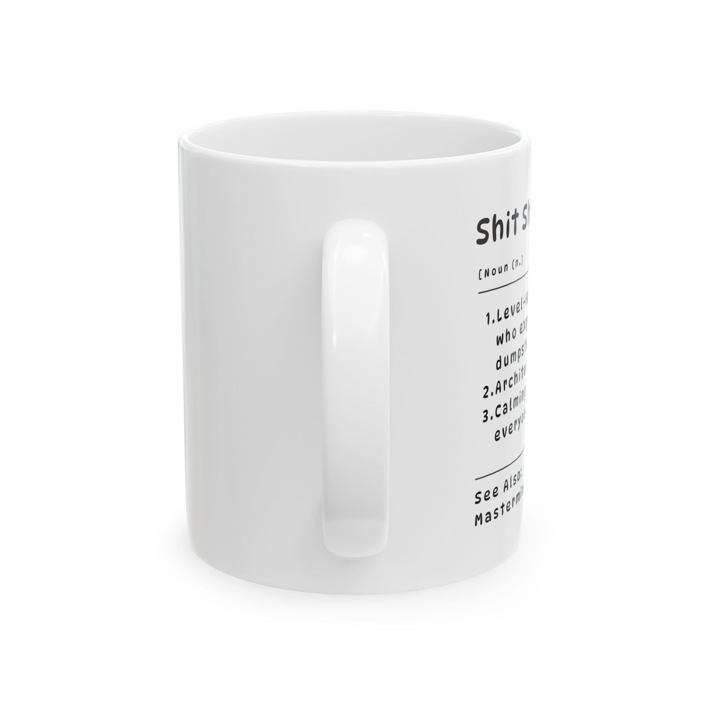 Shit Show Supervisor Mug – Funny Coffee Cup Gift for Bosses, Coworkers, and Everyday Chaos Managers (11oz / 15oz)
